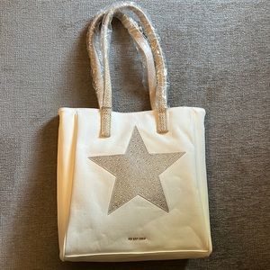 BRAND NEW with tags Vintage Havana White Rhinestone Angelica Flight bag